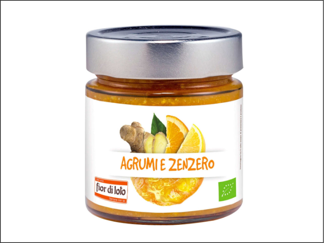 B998 - Composta Agrumi e Zenzero Biologica -1 Pz 250 Gr