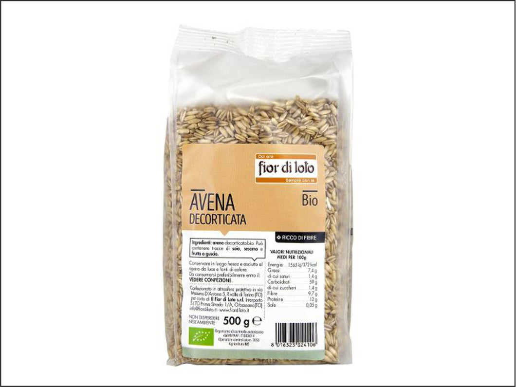 DA01 - Cereali Avena Decorticata Bio 1 Pz 500 GR