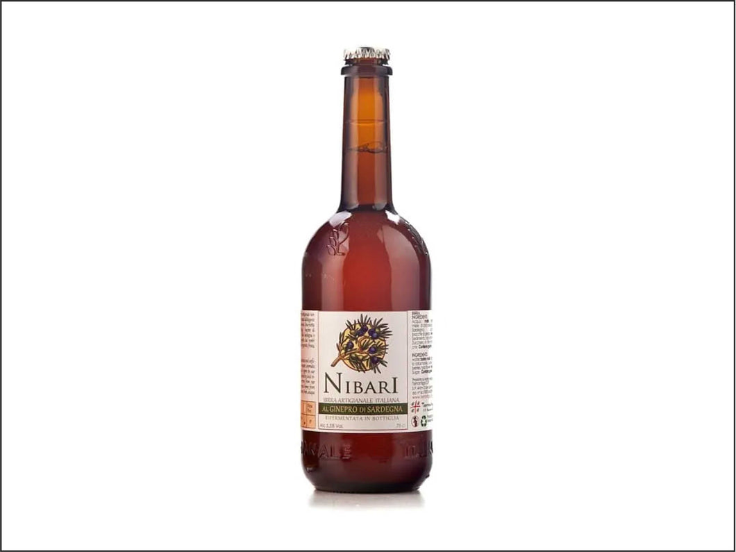 I62 - Birra Artigianale  al Ginepro Sardegna - Nibari - 1 Pz 0.75 Cl