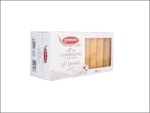 E40 - Cannelloni di Semola - Pasta da Forno Classica 1 Pz 250 Gr