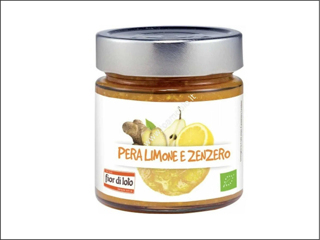 B996 - Composta Pera  Limone Zenzero Bio 1 PZ 250 GR