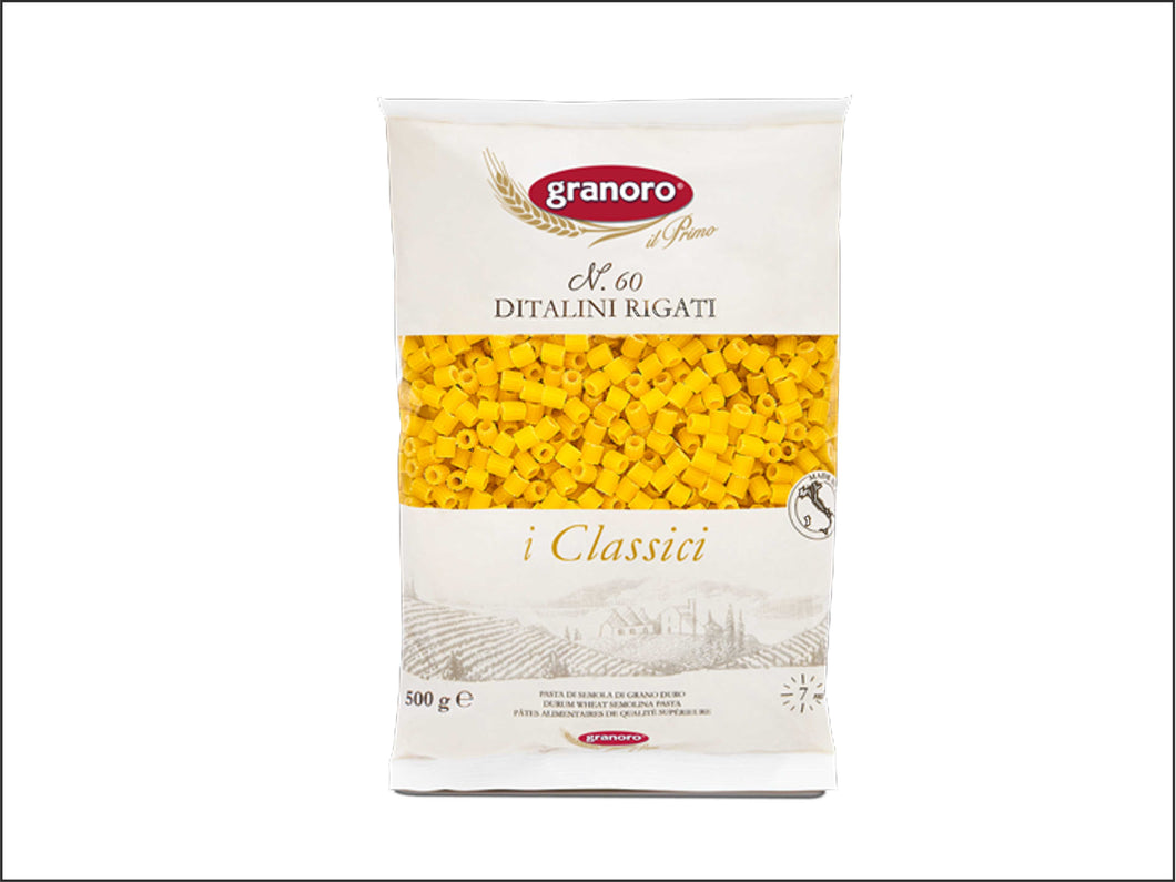 E37 - Dittalini Rigati - Pastina Classica 1 Pz 500 Gr