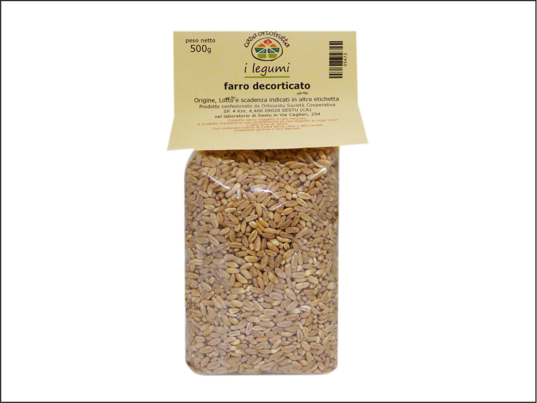 DA01 - Farro Decorticato - Legumi 1 Pz 500 Gr