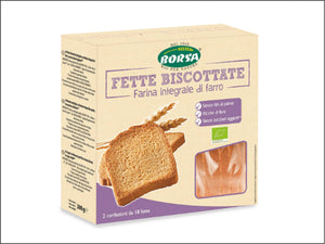 EC07 - Fette Biscottate Integrali di Farro Bio - 1 Pz da 300 Gr