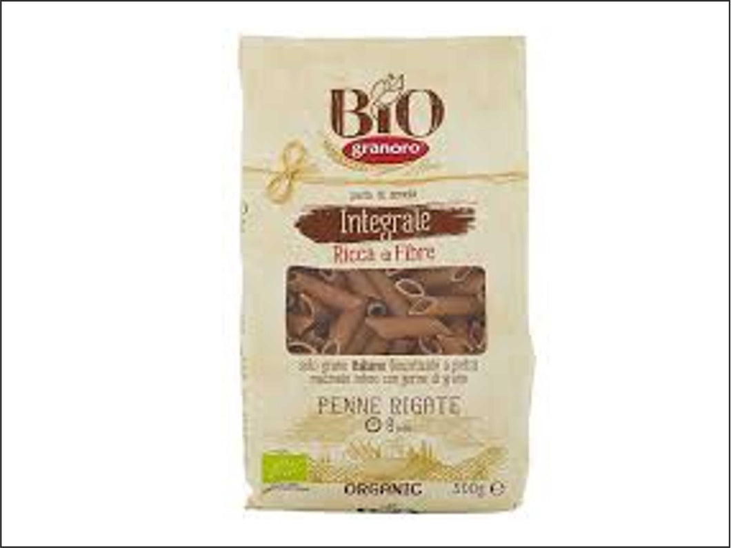 E65 - Penne Rigate Integrale - Pasta Bio 1 Pz 500 Gr