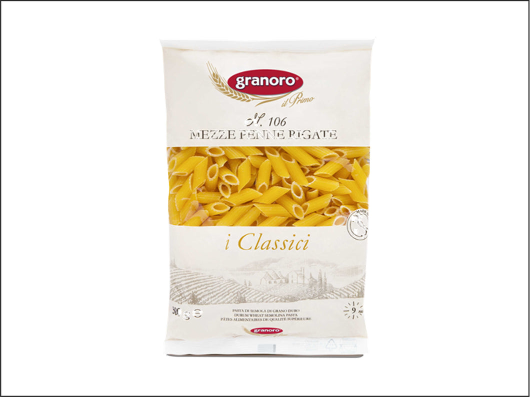 E28 -  Mezze Penne Rigate - Pasta Classica 1 Pz 500 Gr