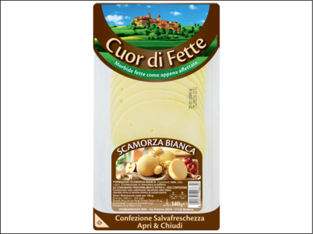 G30 - Scamorza a Fette Bianca - 1 Pz 140 Gr