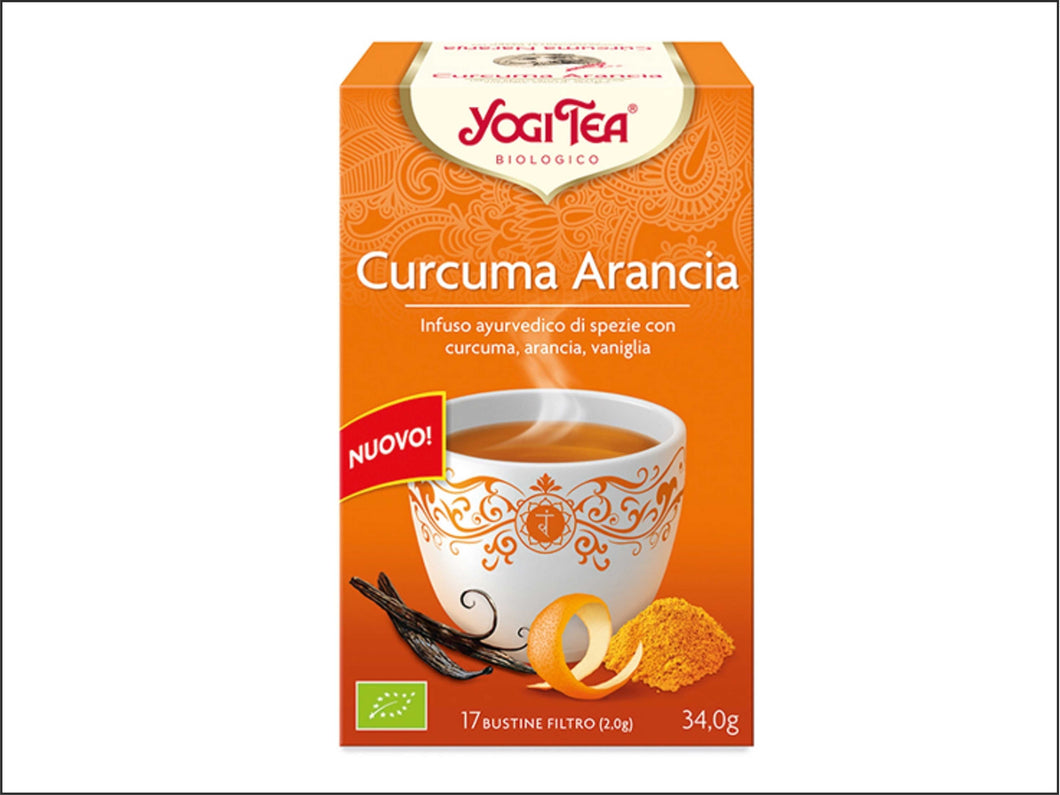 EB10 - Tisana Curcuma e Arancia Bio - 1 Pz da 17 Filtri