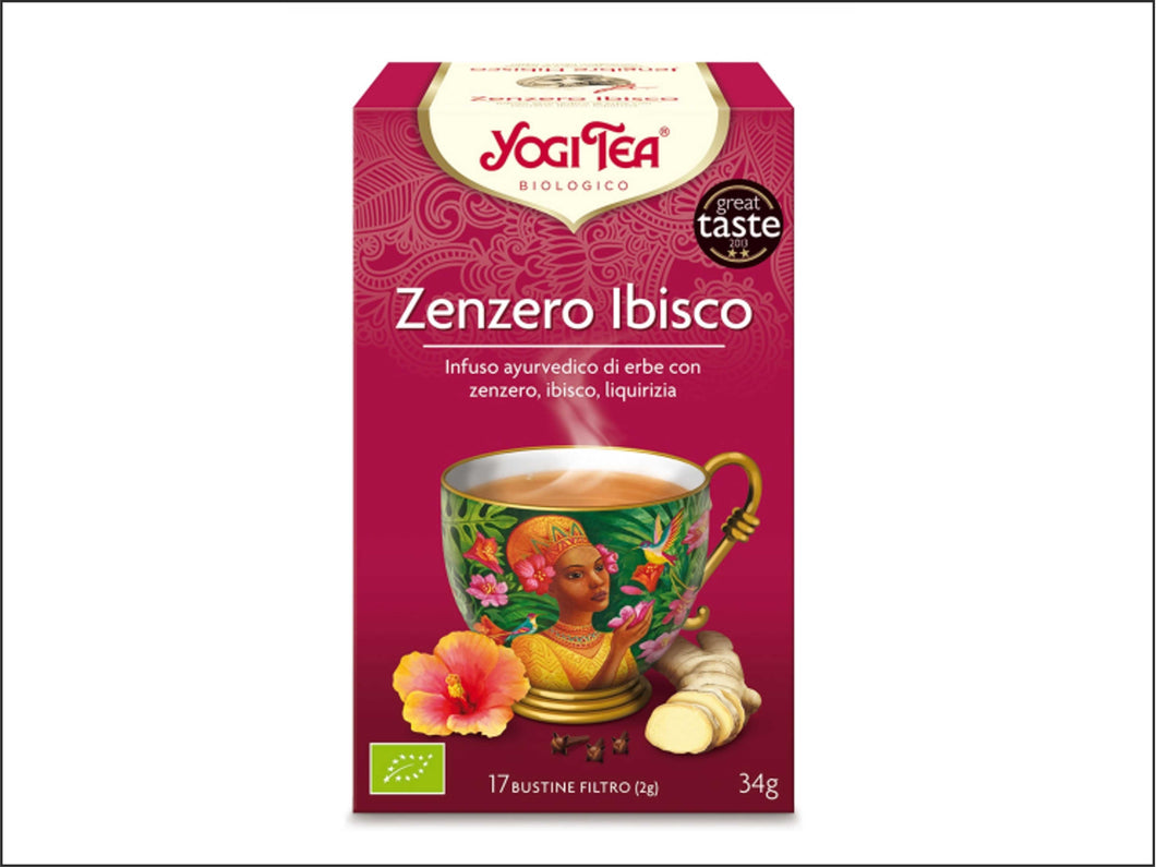 EB19 - Tisana Zenzero e Ibisco - 1 Pz da 17 Filtri