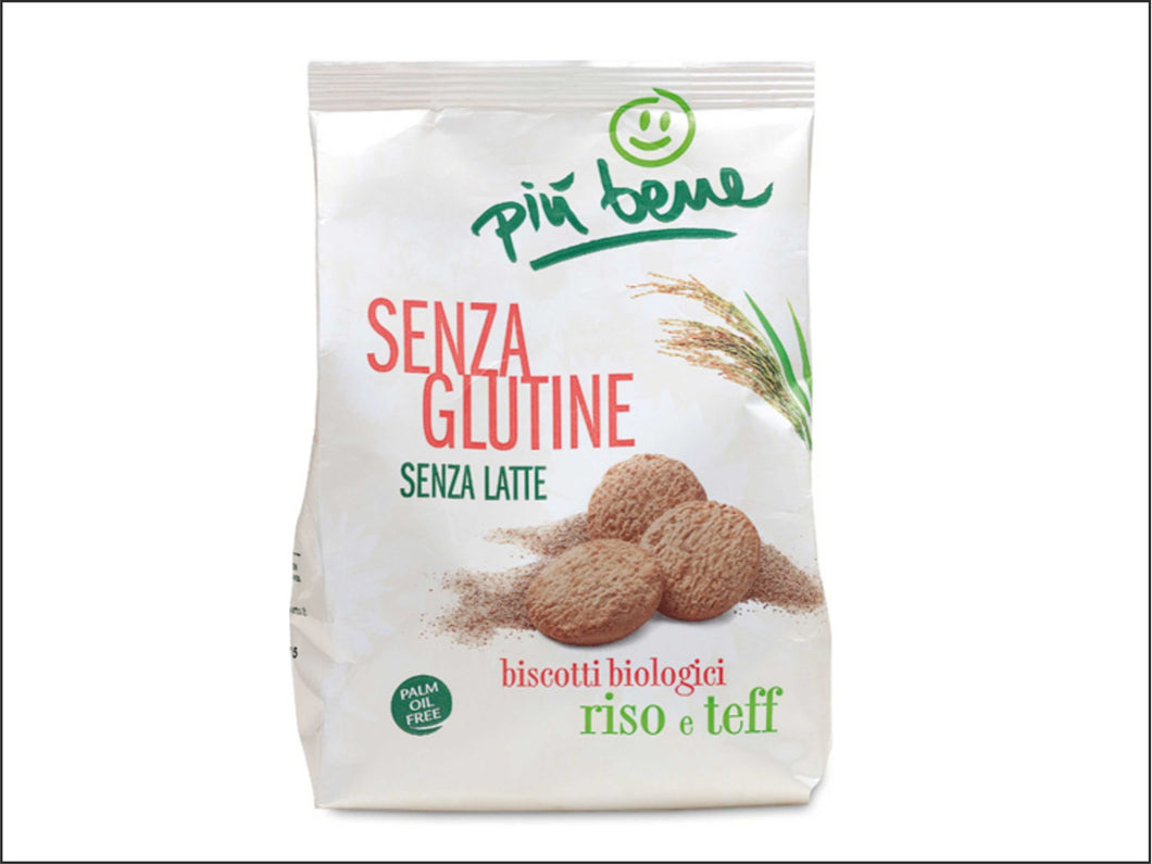 EA38 - Biscotti di Riso e Teff Bio - 1 PZ - 250 G