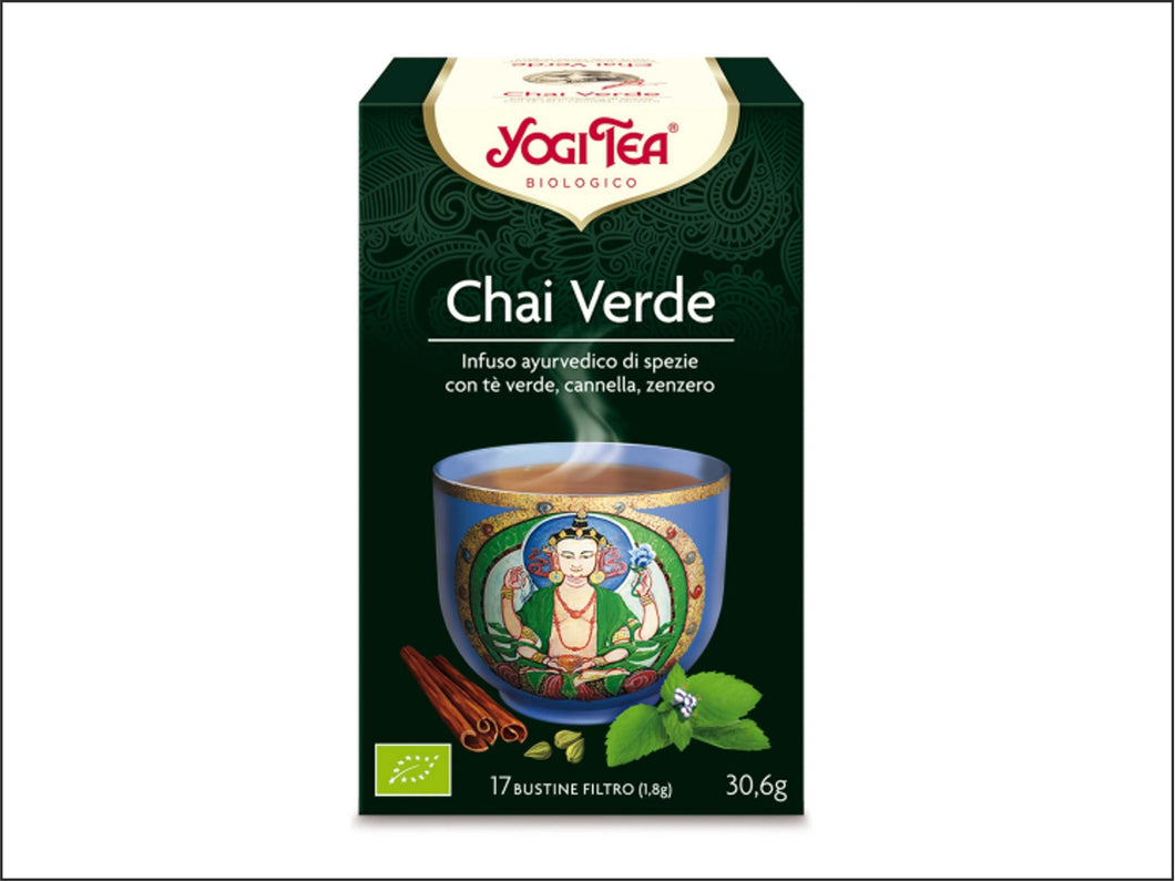 EB19 - Tè Chai Verde Bio - 1 Pz da 17 Filtri