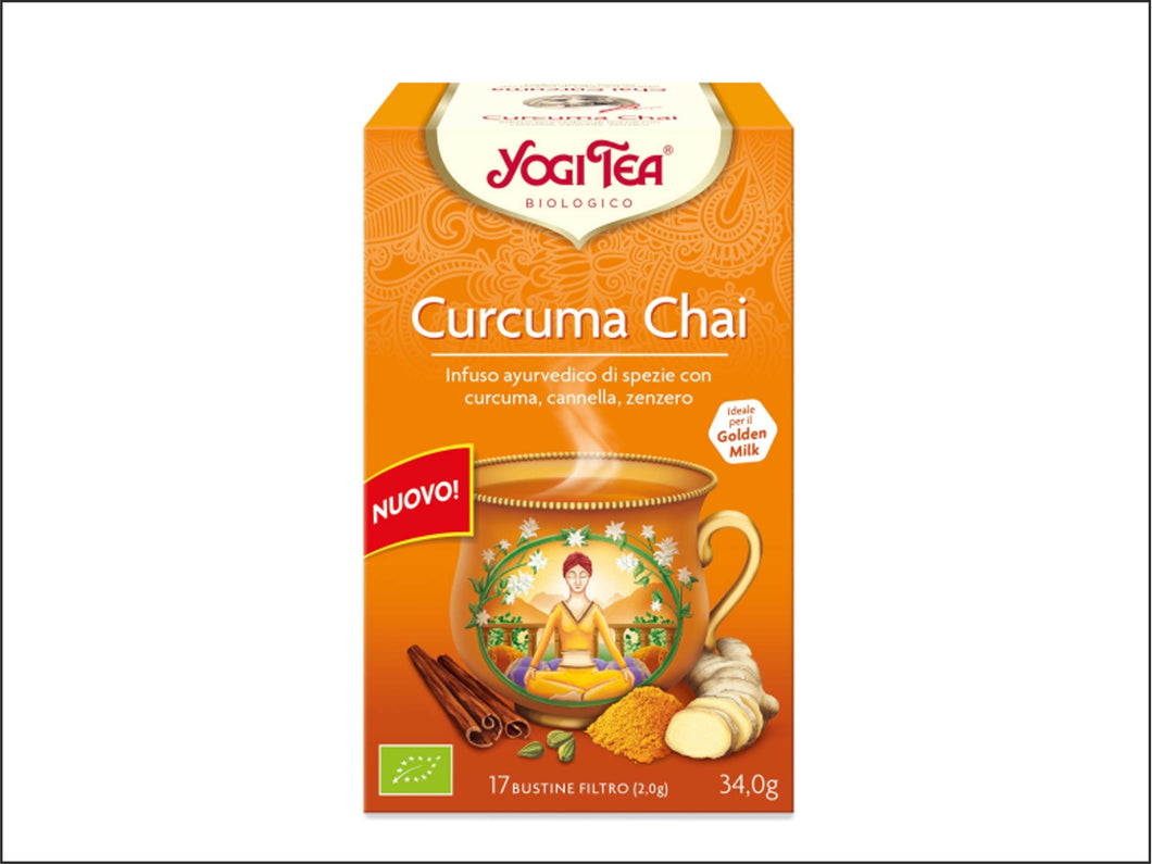 EB10 - Tisana Curcuma Chai Bio - 1 Pz da 17 Filtri