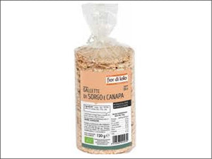 EC05 - Gallette Sorgo e Canapa Bio - 1 Pz da 120 Gr