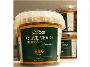 D61 - Olive Verdi  Denocciolate 1 Pz 350 Gr