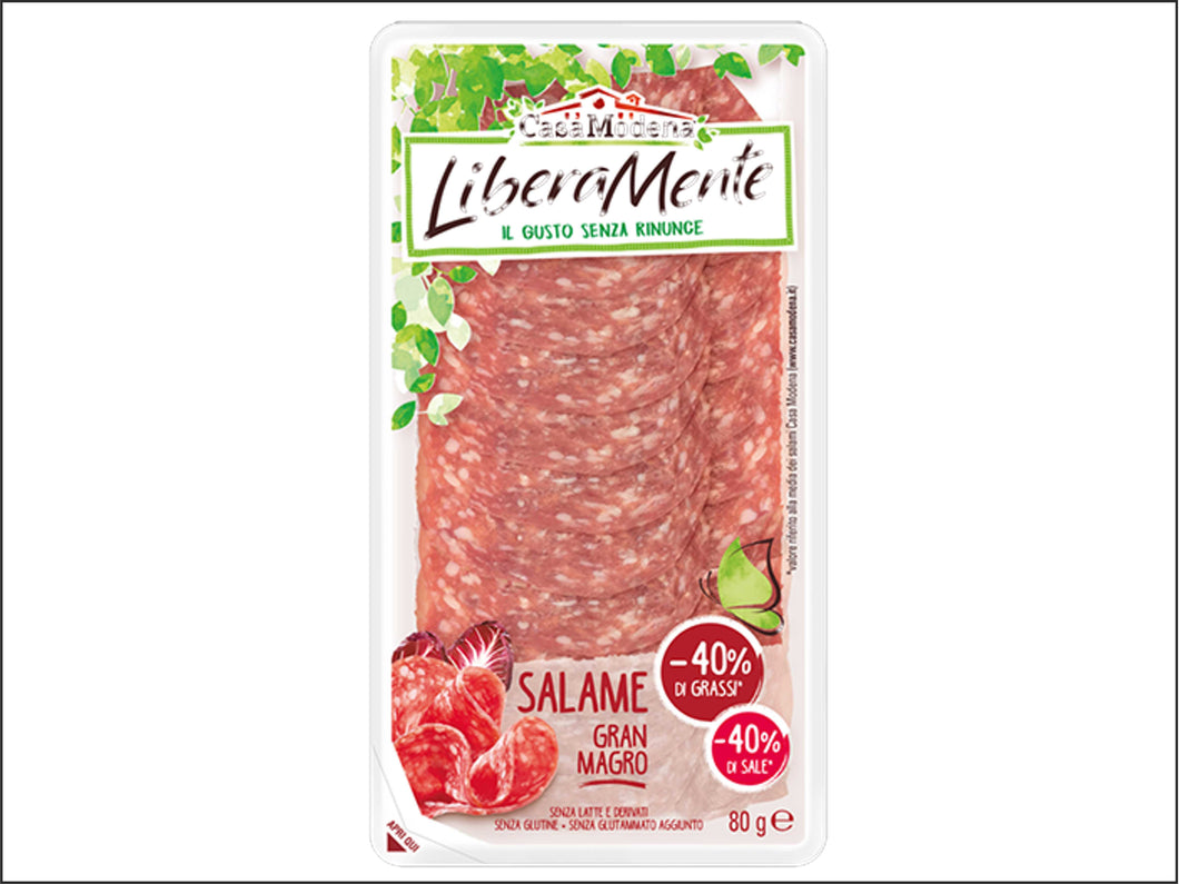 H03 - Salumi Affettati Salame Magro - 1 Pz 80 Gr