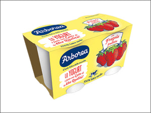 I22 - Latticini Yogurt Intero - Fragola Frullata 1 Pz